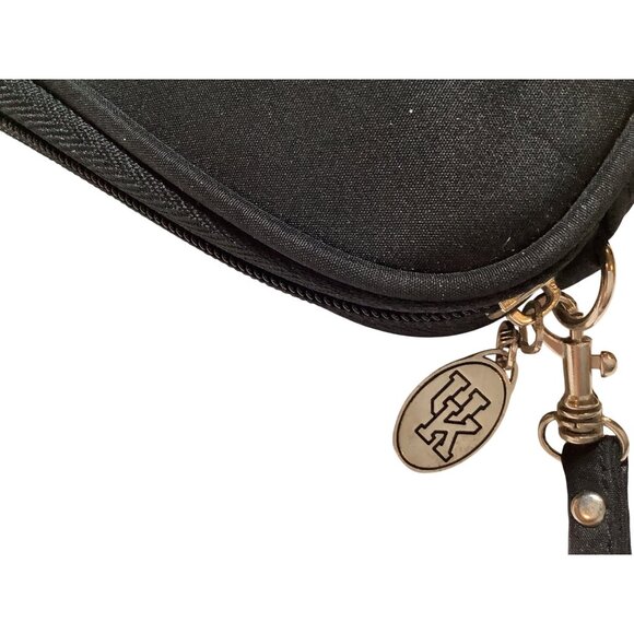 University Of Kentucky Wildcats Zip Crossbody Bag W/Embroidered Logo & Strap - Picture 4 of 10